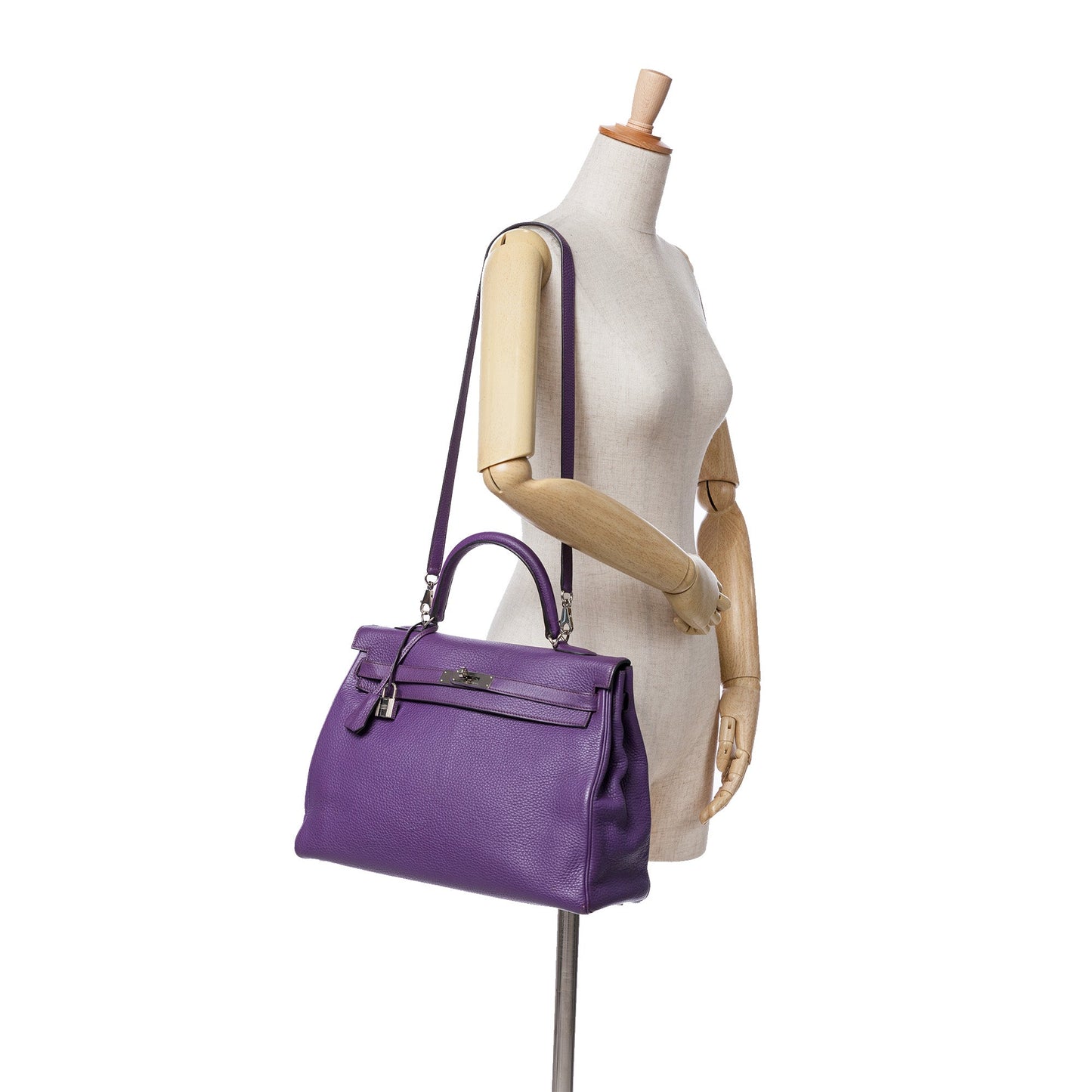 Hermès Kelly II 35 Retourne – Togo Ultraviolet (2011) - Etoilux