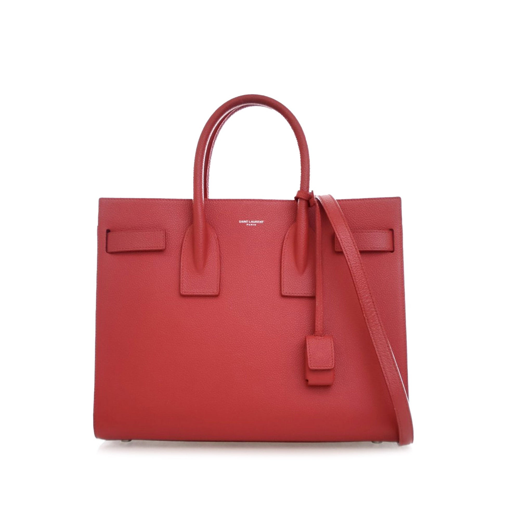 Saint Laurent Borsa a mano Sac de Jour in pelle di vitello grana piccola - Etoilux