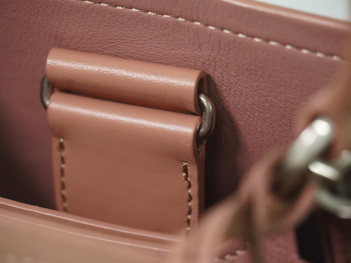 Prada Panier Bucket Bag in Saffiano Leather Beige – Limited Edition Pins - Etoilux