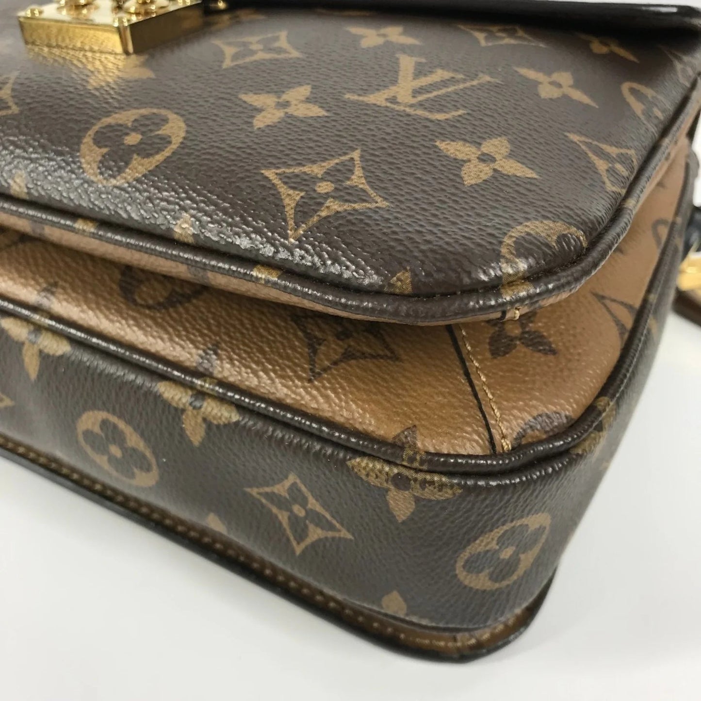 LOUIS VUITTON M44876 Monogram Reverse Pochette Metis MM Borsa a mano Borsa a tracolla 2WAY Spalla Tela Donna Beige - Etoilux