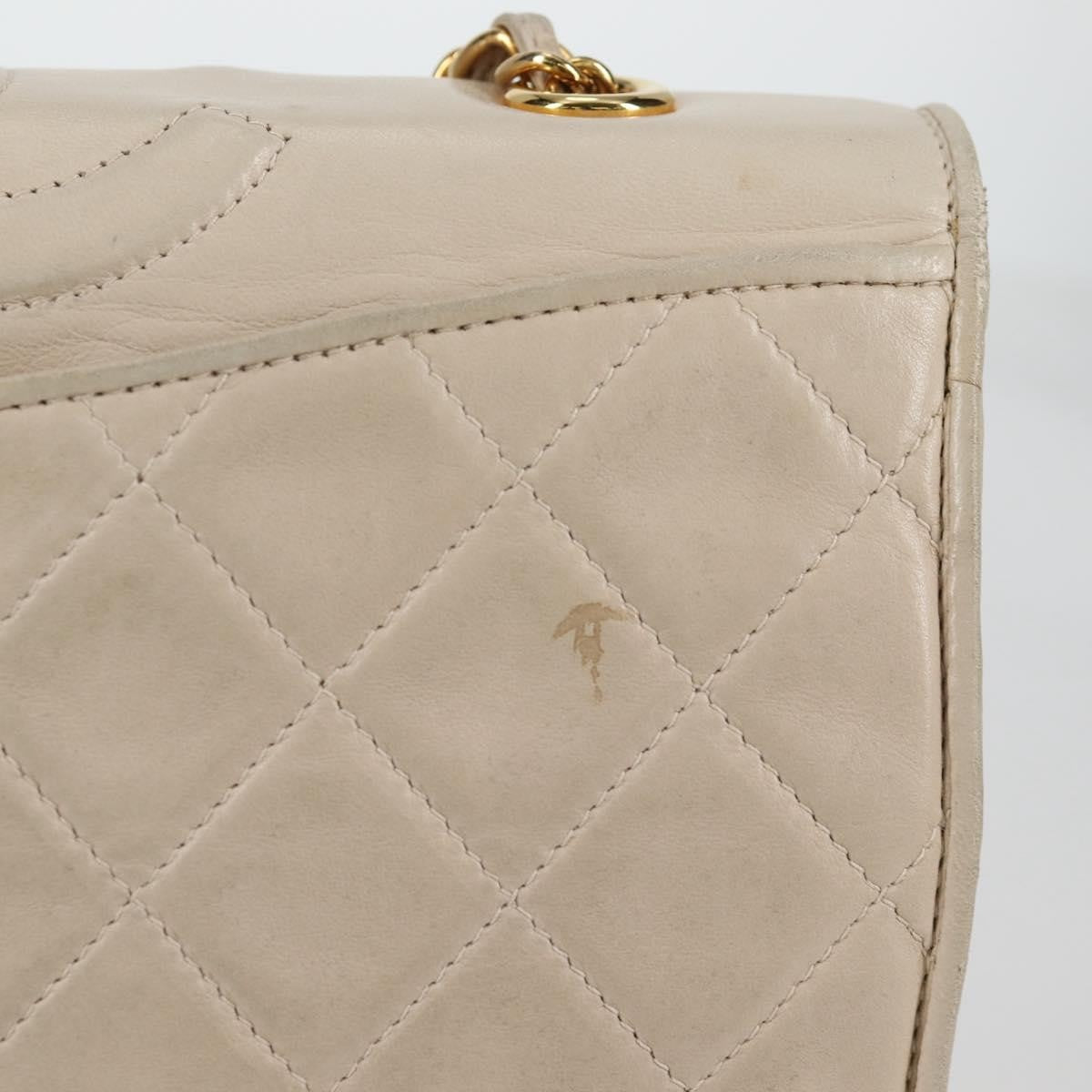 Chanel Vintage Mini Flap Bag con Nappina in Agnello Trapuntato – Oro - Etoilux