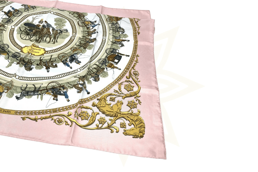 Hermès “La Promenade de Longchamps” Silk Scarf - Etoilux