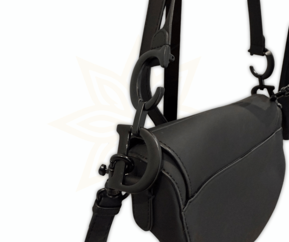 Dior Saddle Bag in pelle nera opaca – Made in Italy - Etoilux