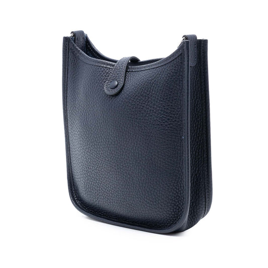 Hermès Evelyne TPM – Pelle Clemence Bleu Nuit (2018) - Etoilux