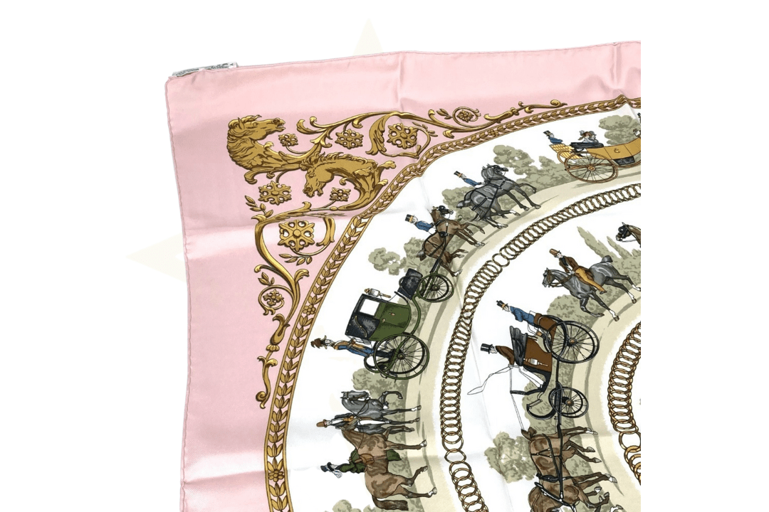 Hermès “La Promenade de Longchamps” Silk Scarf - Etoilux