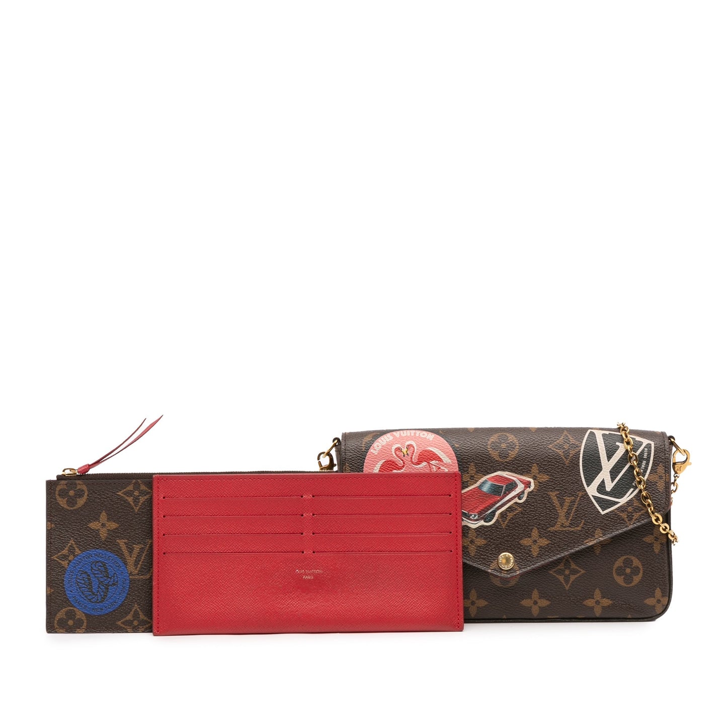 Louis Vuitton Pochette Félicie – Monogram World Tour (2016) - Etoilux