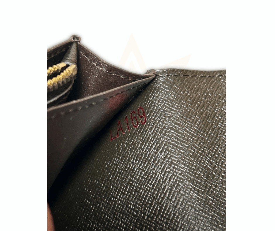 Louis Vuitton Portafoglio Emilie in tela Damier Ebene - Etoilux