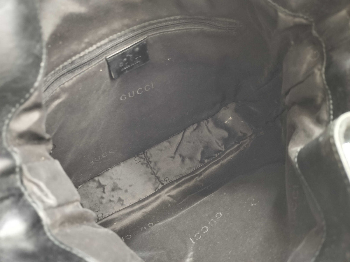 Gucci Bamboo 2 Way in Tela GG - Etoilux