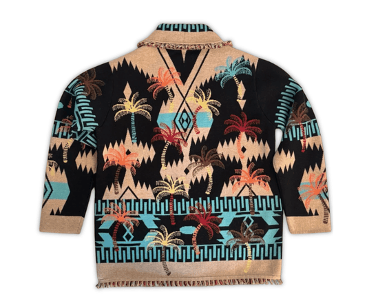 Alanui Iconic Jacquard Cardigan – Edizione Palm Pattern - Etoilux