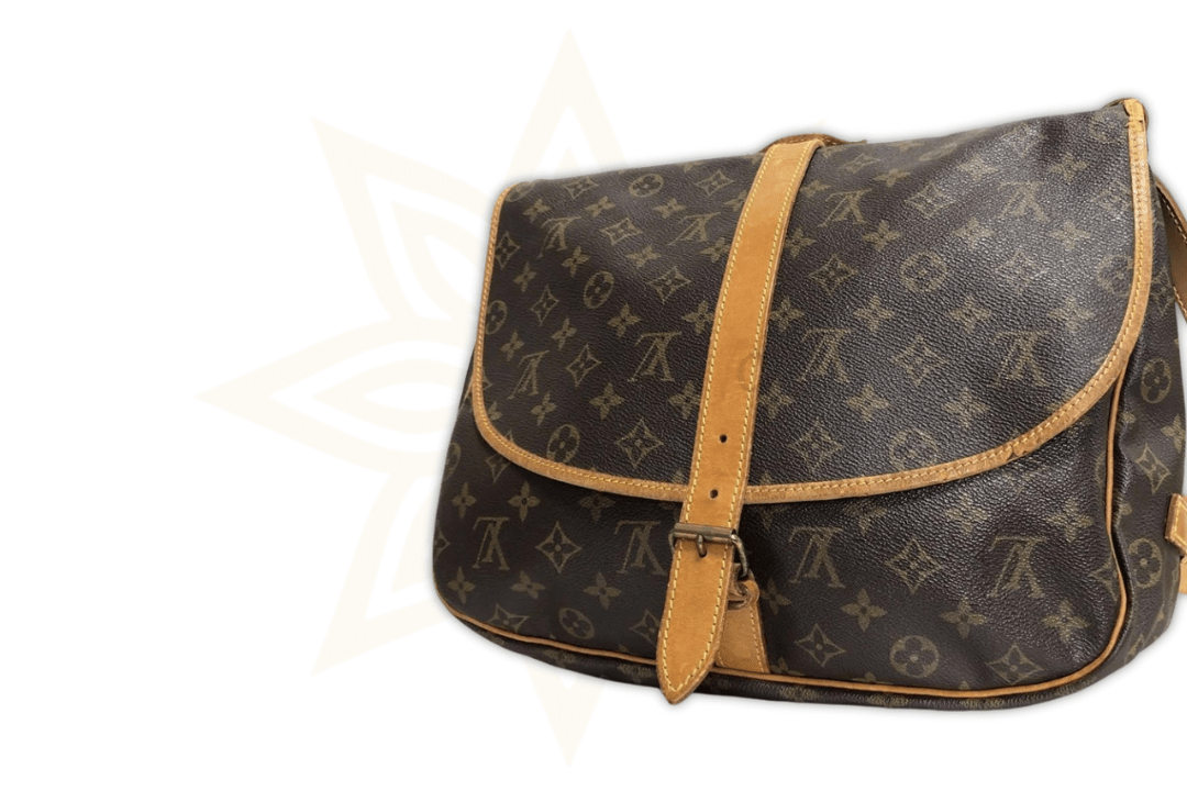 Louis Vuitton Saumur 35 in tela Monogram Canvas - Etoilux