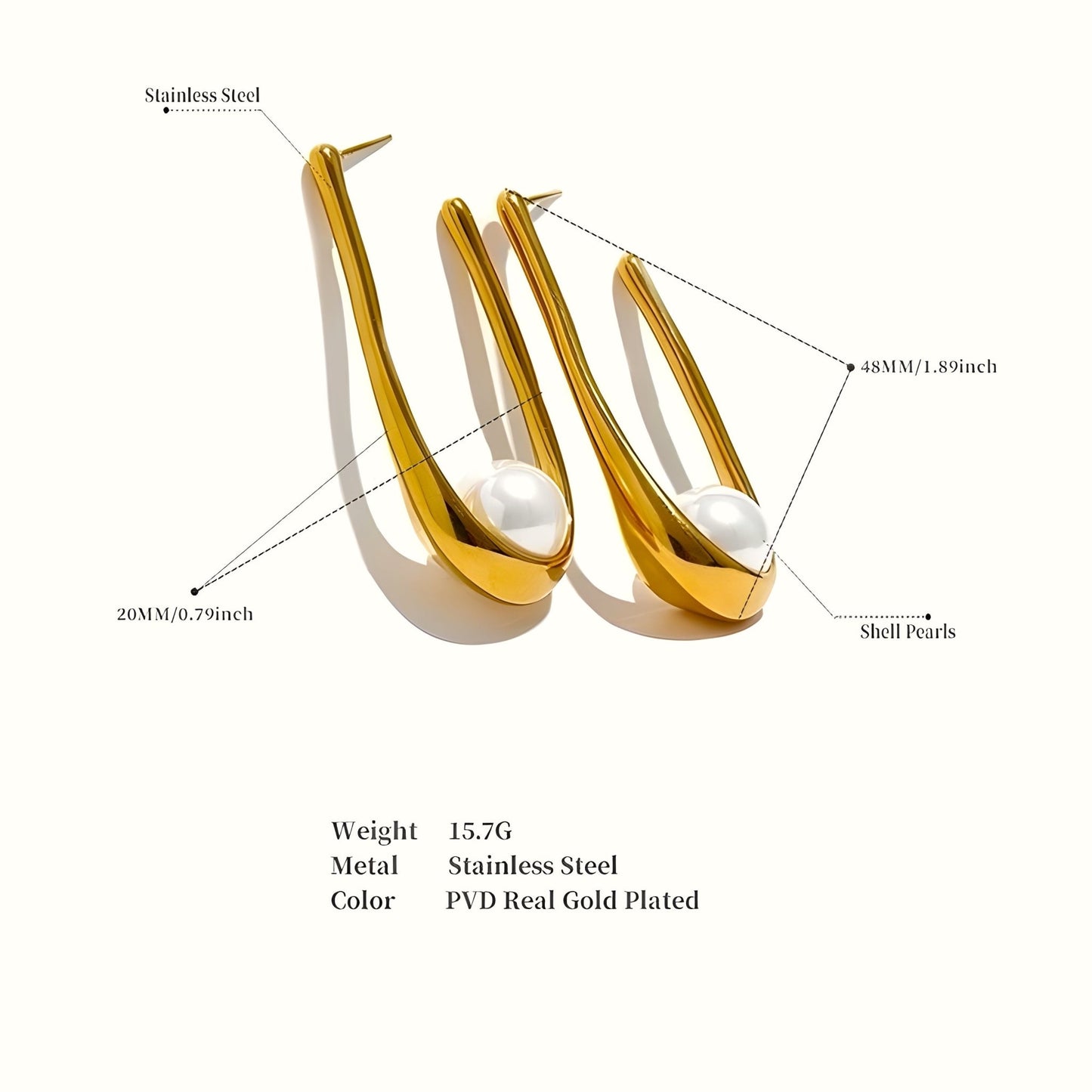 BEHI MEGAN EARRINGS - Etoilux