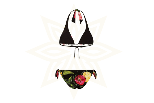 Bikini Dolce & Gabbana con stampa floreale iconica – Nuovo da boutique - Etoilux