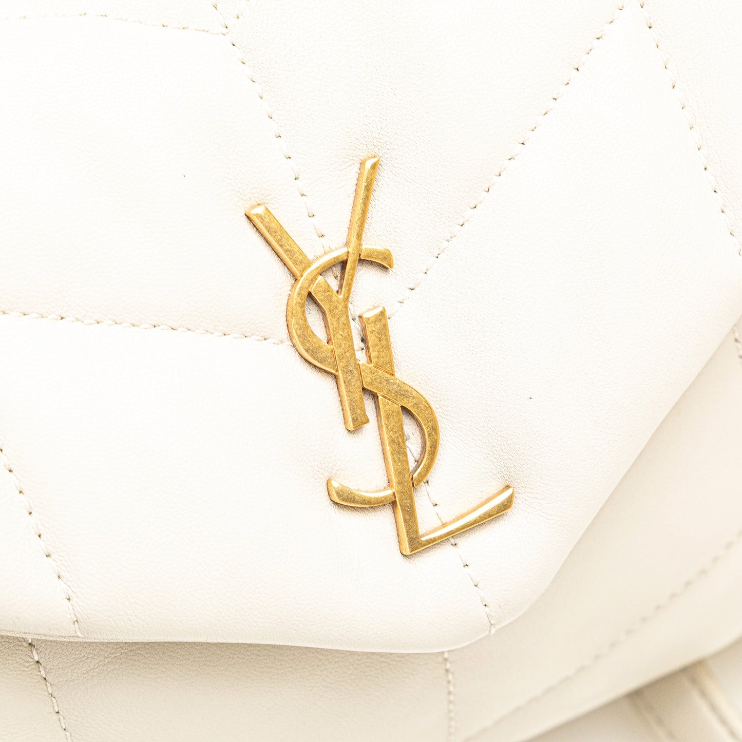 Saint Laurent Tracolla Loulou Puffer in pelle di agnello giocattolo - Etoilux