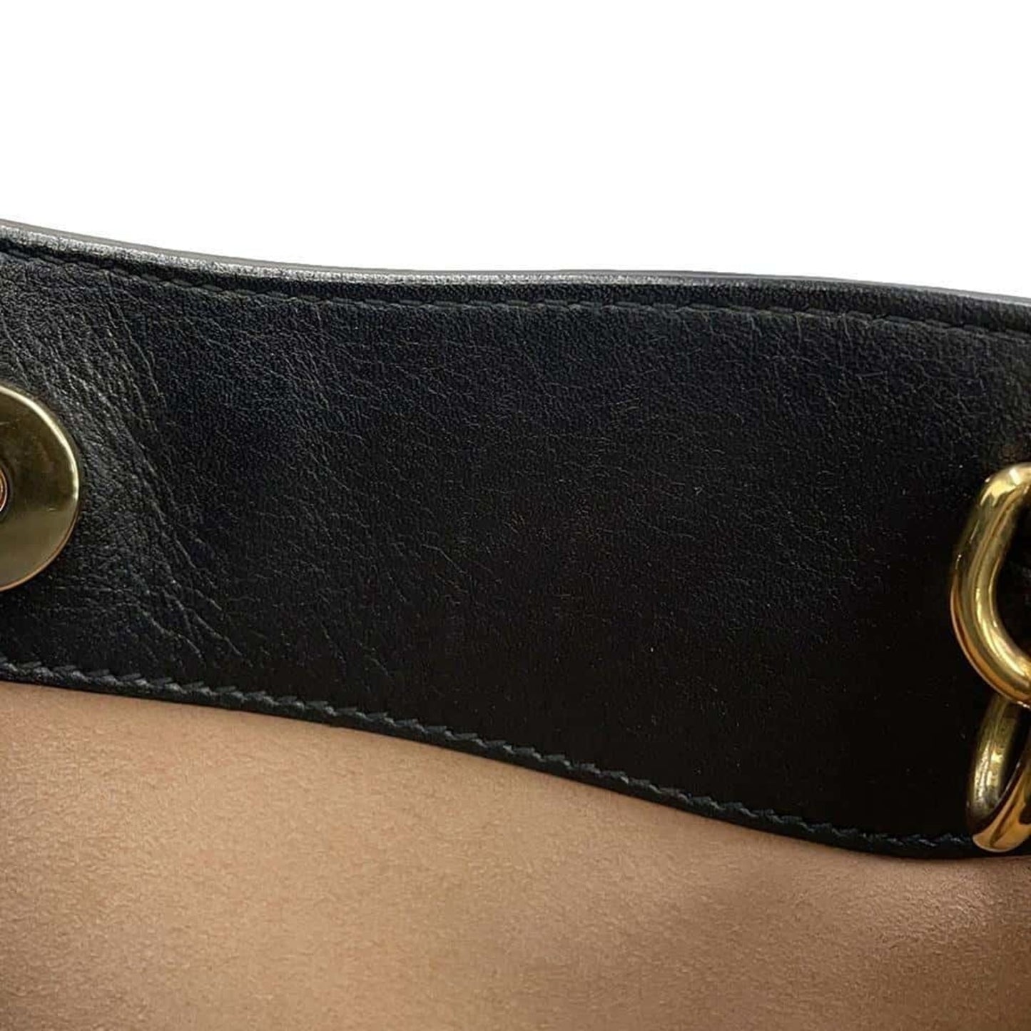 Gucci Diana Medium Tote Bag in pelle nera con manico in bamboo - Etoilux