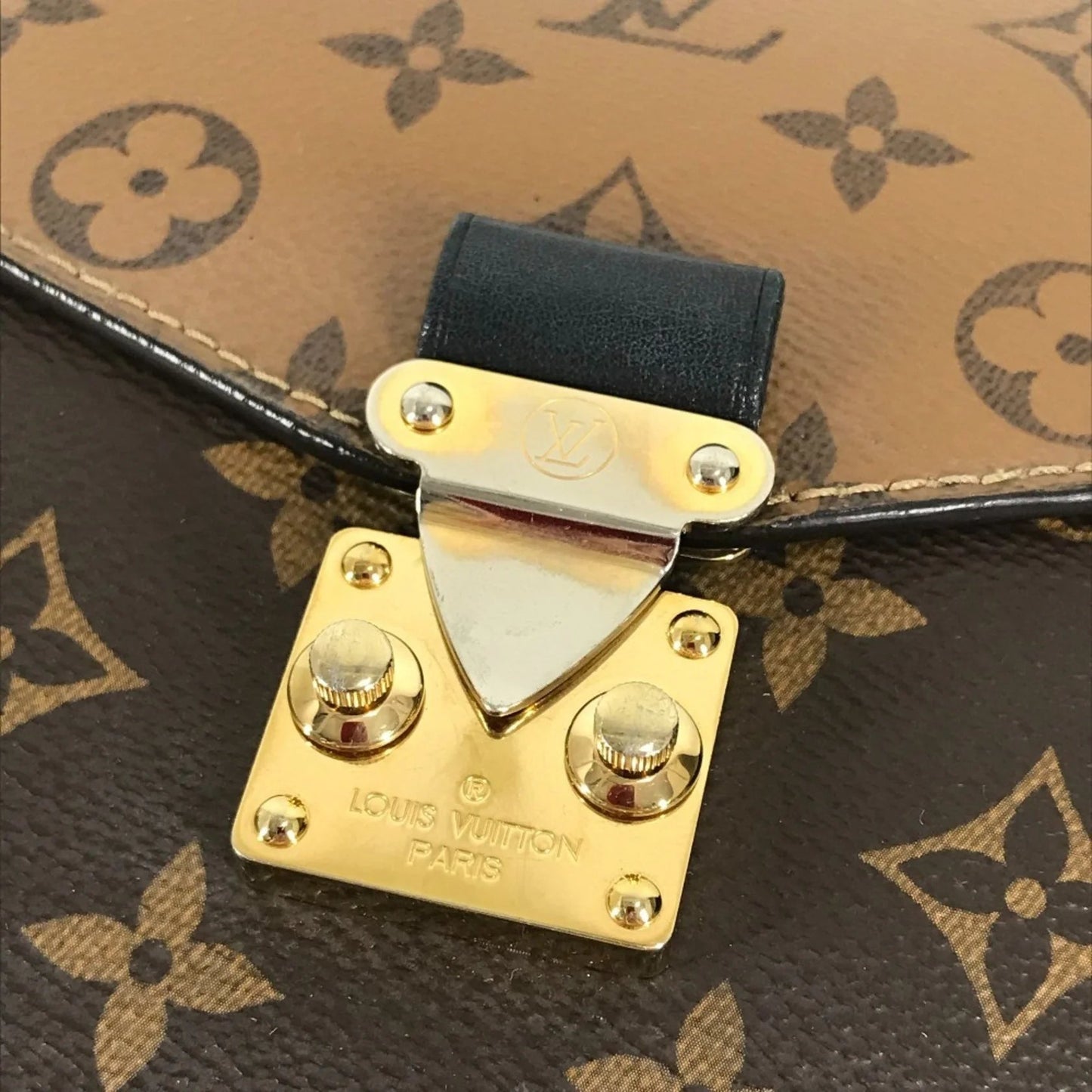 LOUIS VUITTON M44876 Monogram Reverse Pochette Metis MM Borsa a mano Borsa a tracolla 2WAY Spalla Tela Donna Beige - Etoilux