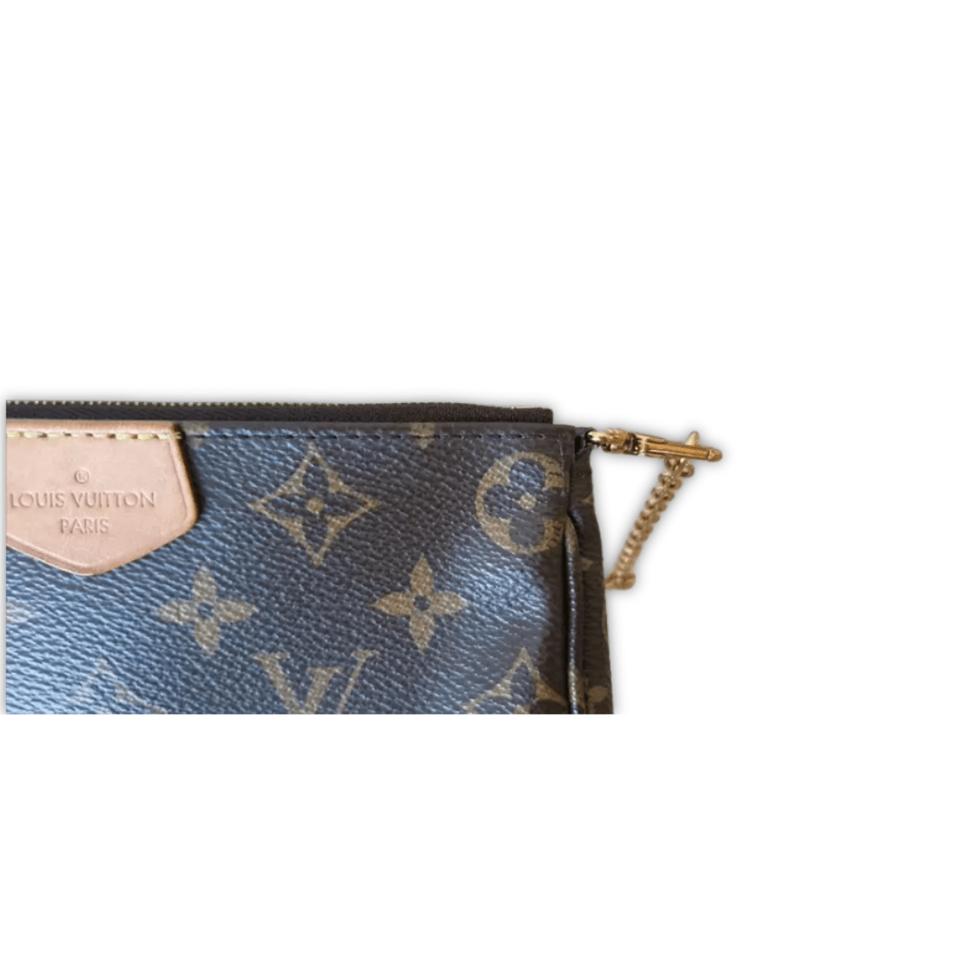 Louis Vuitton Multi Pochette Accessories Monogram Khaki - Etoilux