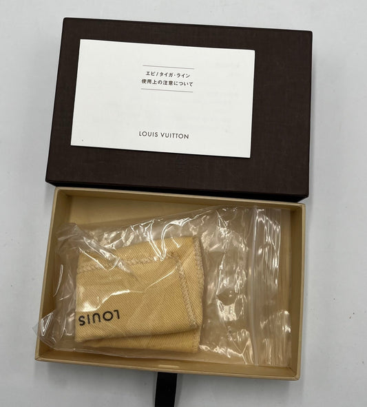 Louis Vuitton Porta Carte in Pelle Epi Verde Borneo – 11 cm - Etoilux