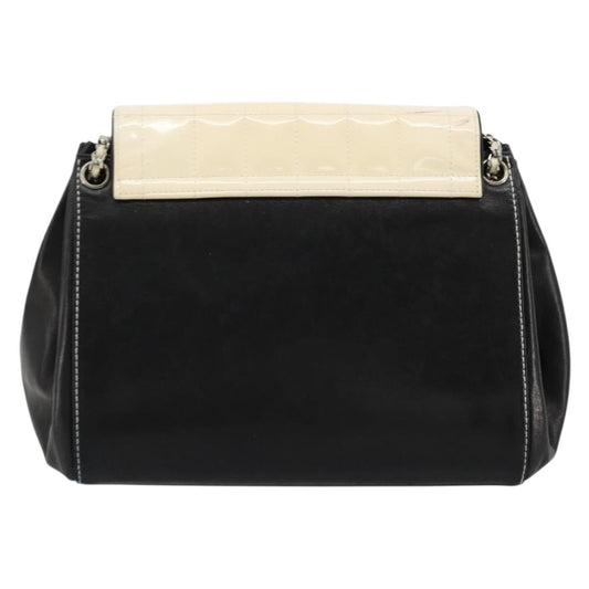 Chanel Chocolate Bar Reissue Accordion Flap Bag Pelle Agnello Bicolore Nero/Avorio – 23 cm - Etoilux