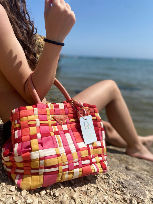 PRADA Borsa in tessuto //SPEDIZIONE EXSPRESS 24/48h - Etoilux