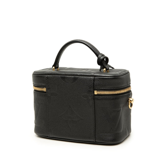 Louis Vuitton Vanity PM Pelle Monogram Empreinte Nera 2020 – 19 cm - Etoilux