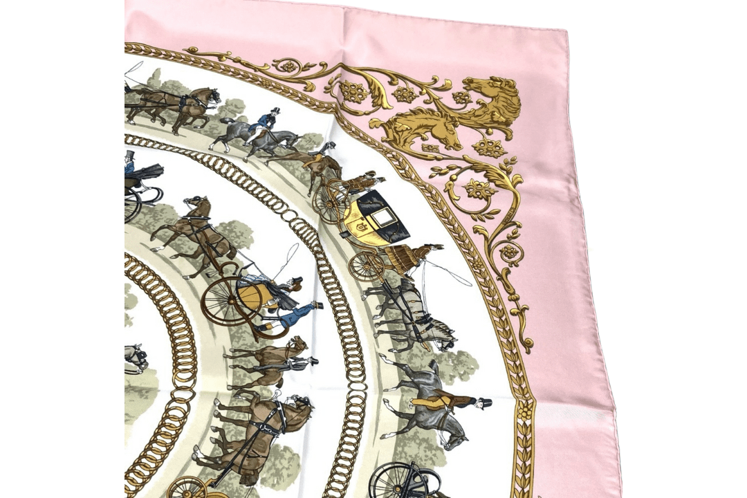 Hermès “La Promenade de Longchamps” Silk Scarf - Etoilux