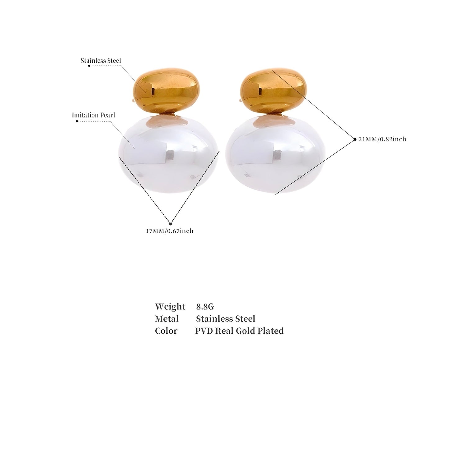 BEHI ZAIRA EARRINGS - Etoilux