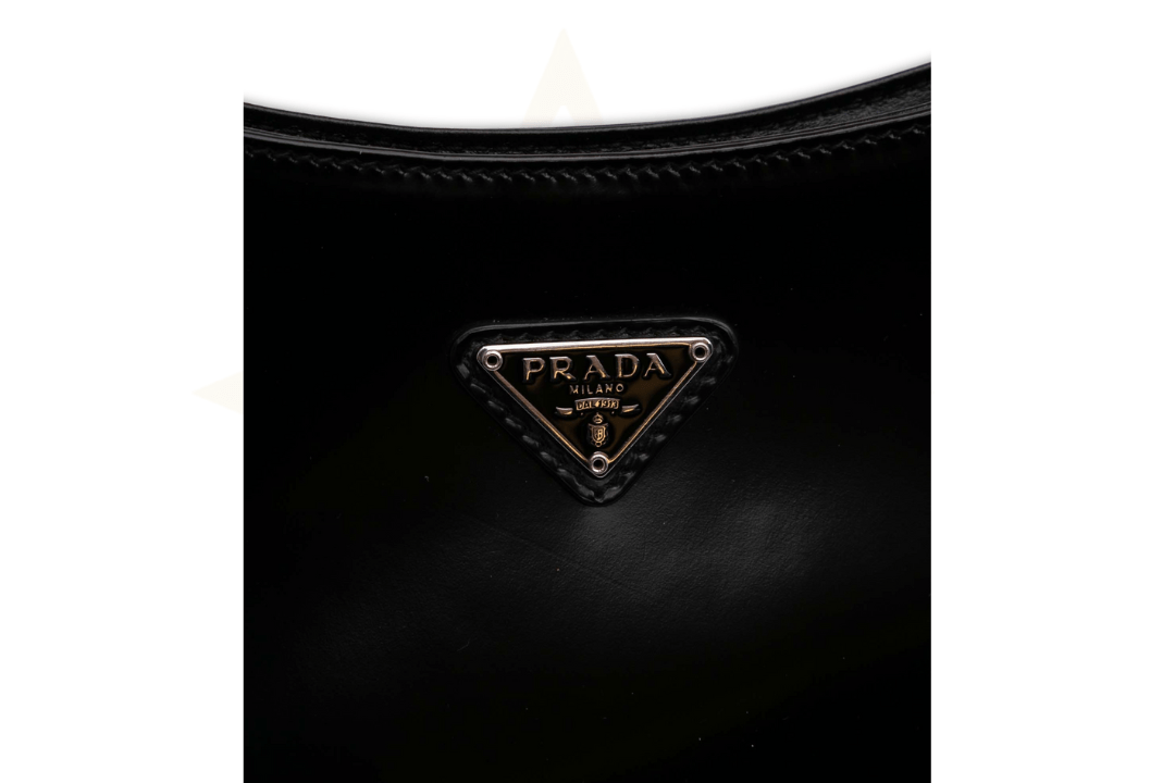 Prada Cleo in Pelle Spazzolata Nera – Linea Iconica - Etoilux