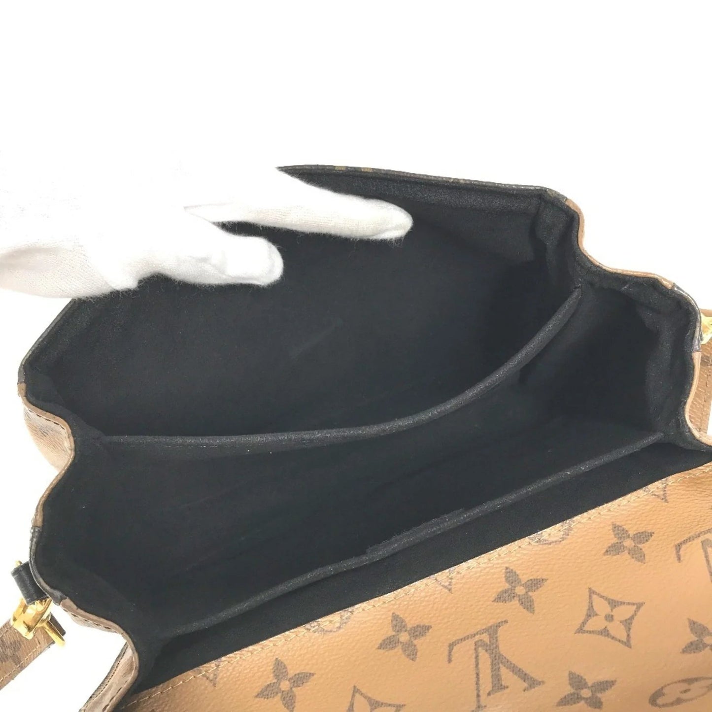 LOUIS VUITTON M44876 Monogram Reverse Pochette Metis MM Borsa a mano Borsa a tracolla 2WAY Spalla Tela Donna Beige - Etoilux