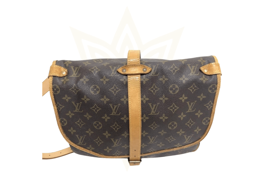 Louis Vuitton Saumur 35 in tela Monogram Canvas - Etoilux