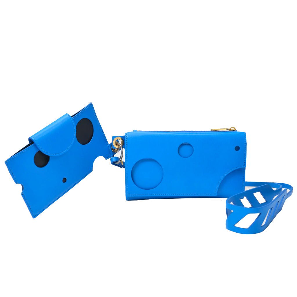 off - white - Borse a Tracolla - Blu phone holder off - phoneholder - blue - Etoilux