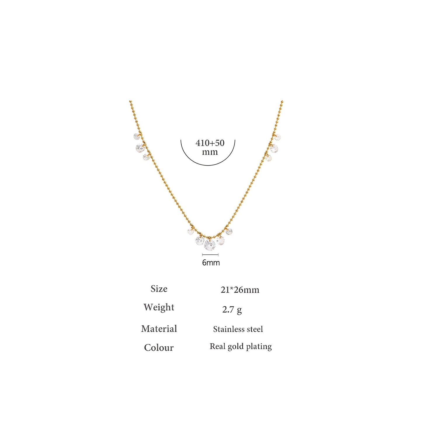 BEHI LARISSA NECKLACE - Etoilux