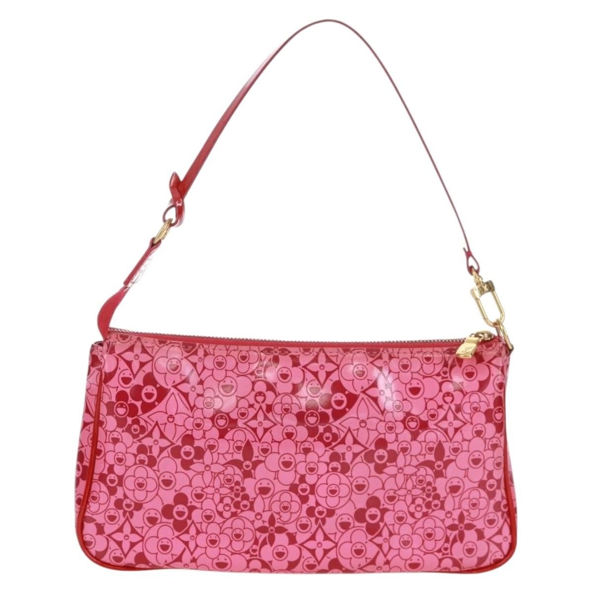 Louis Vuitton Pochette Accessoires – Cosmic Blossom x Takashi Murakami – Rosa – 2010 - Etoilux