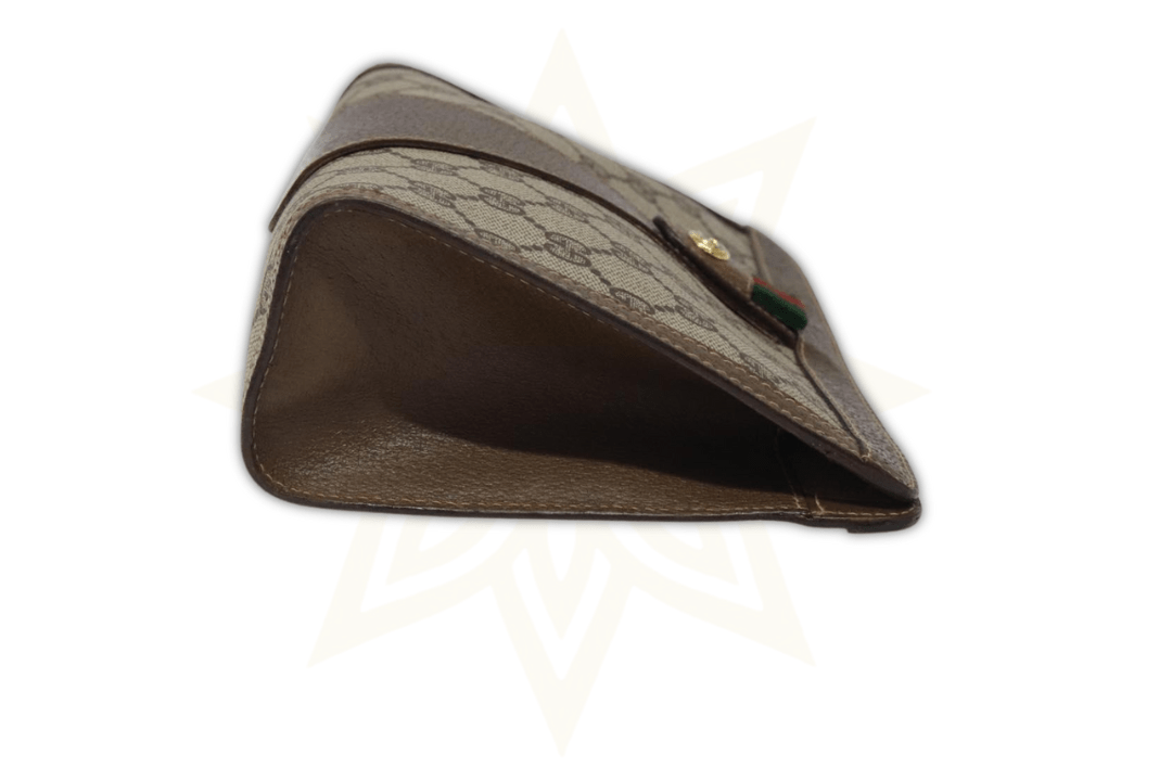 Gucci Pochette Vintage in tela GG Supreme con Web – Iconica & Unisex - Etoilux