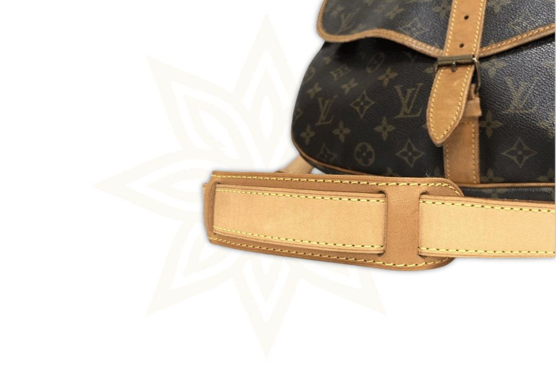 Louis Vuitton Saumur 35 in tela Monogram Canvas - Etoilux