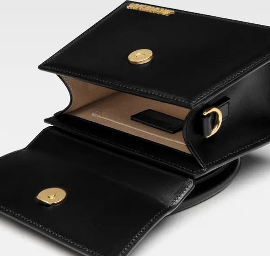 Jacquemus – Le Chiquito Moyen in pelle nera - Etoilux