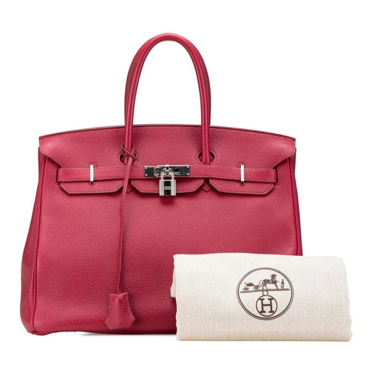Hermes Hermes Birkin 35 Handbag Rose Togo Women's HERMES - Etoilux