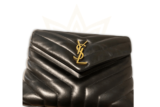Saint Laurent LouLou Small – Pelle Nera & Finiture Dorate - Etoilux