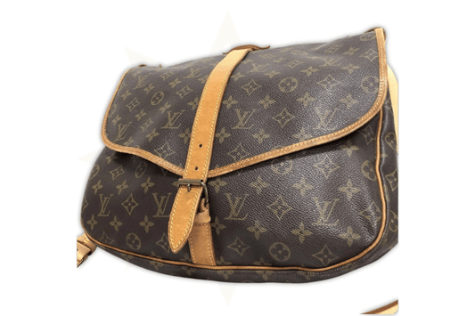 Louis Vuitton Saumur 35 in tela Monogram Canvas - Etoilux