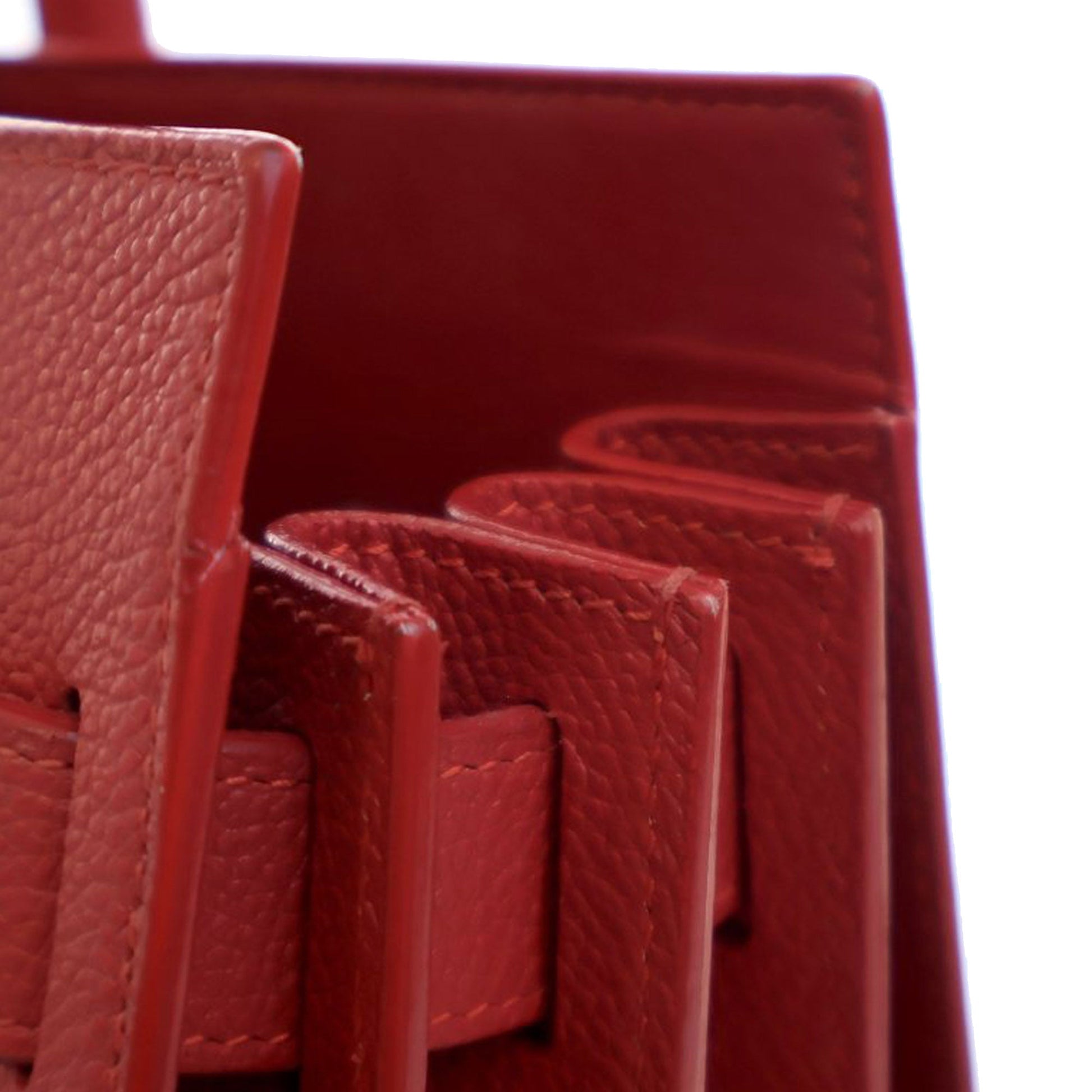 Saint Laurent Borsa a mano Sac de Jour in pelle di vitello grana piccola - Etoilux