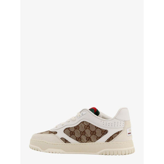 Gucci Sneakers basse Re - Web in pelle e camoscio con inserti in tessuto GG Supreme - Etoilux