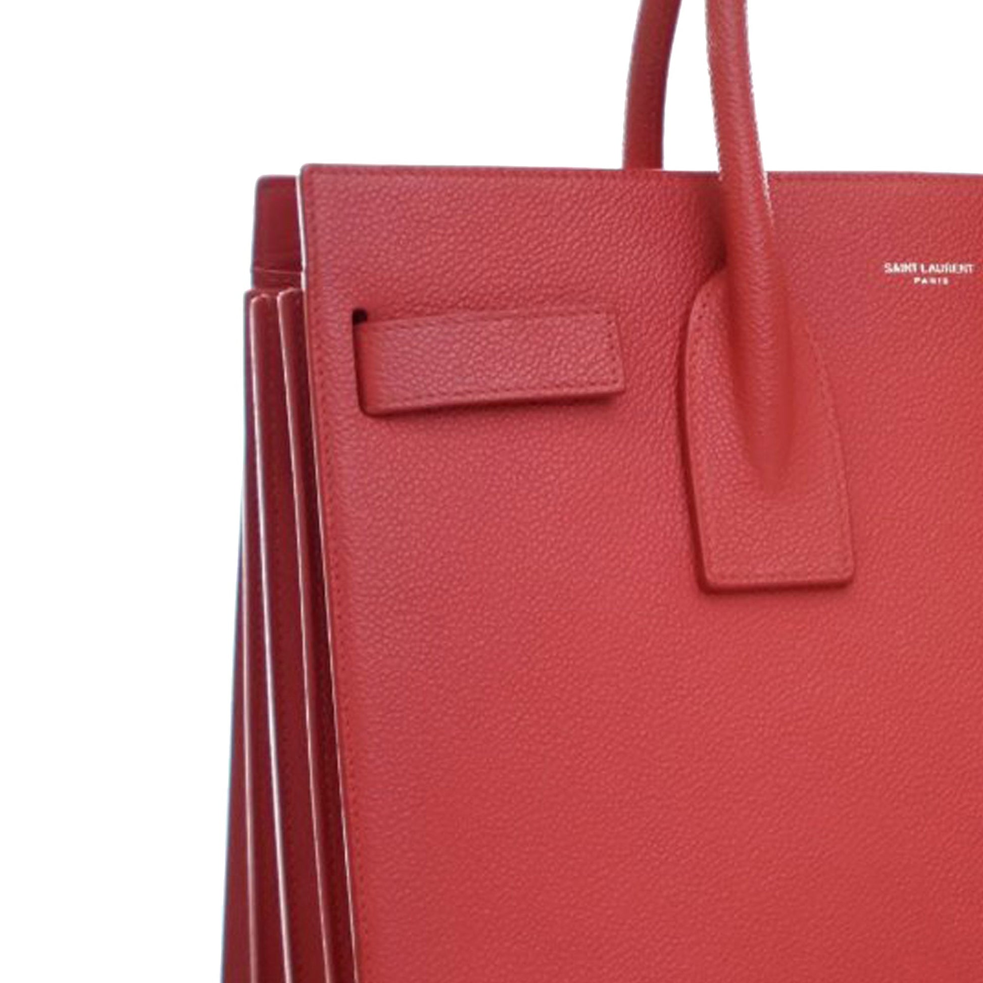 Saint Laurent Borsa a mano Sac de Jour in pelle di vitello grana piccola - Etoilux