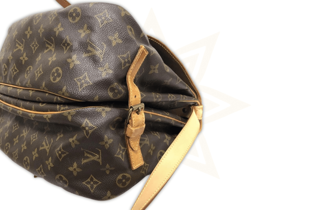 Louis Vuitton Saumur 35 in tela Monogram Canvas - Etoilux