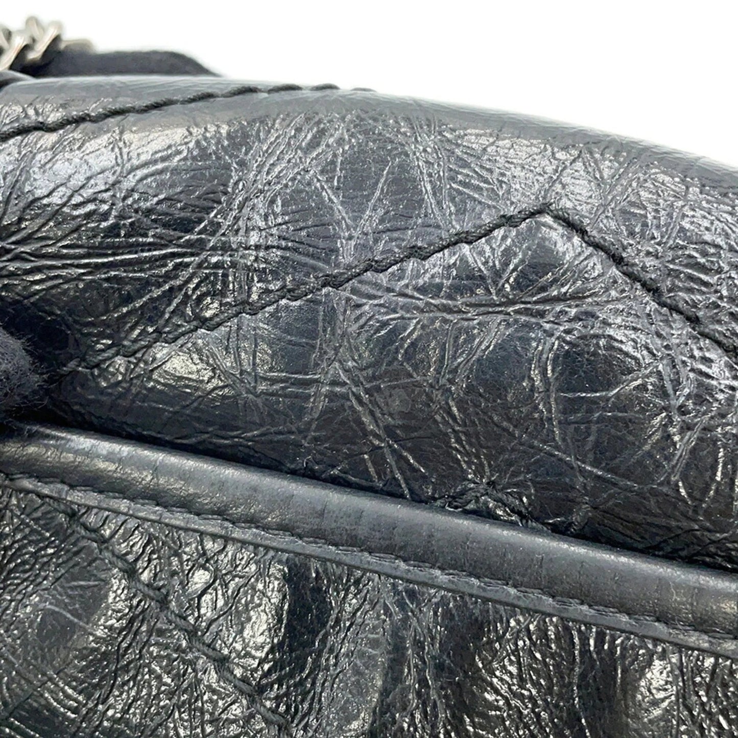 Saint Laurent Borsa a tracolla con catena Saint Laurent Niki in pelle SAINT LAURENT PARIS Nero - Etoilux