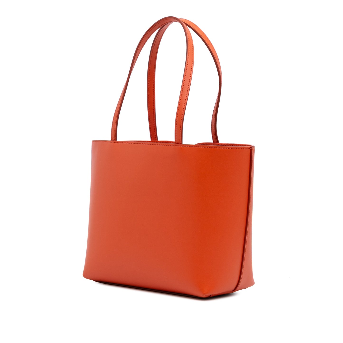 Dolce & Gabbana Piccola borsa shopper in pelle di vitello con logo DG - Etoilux
