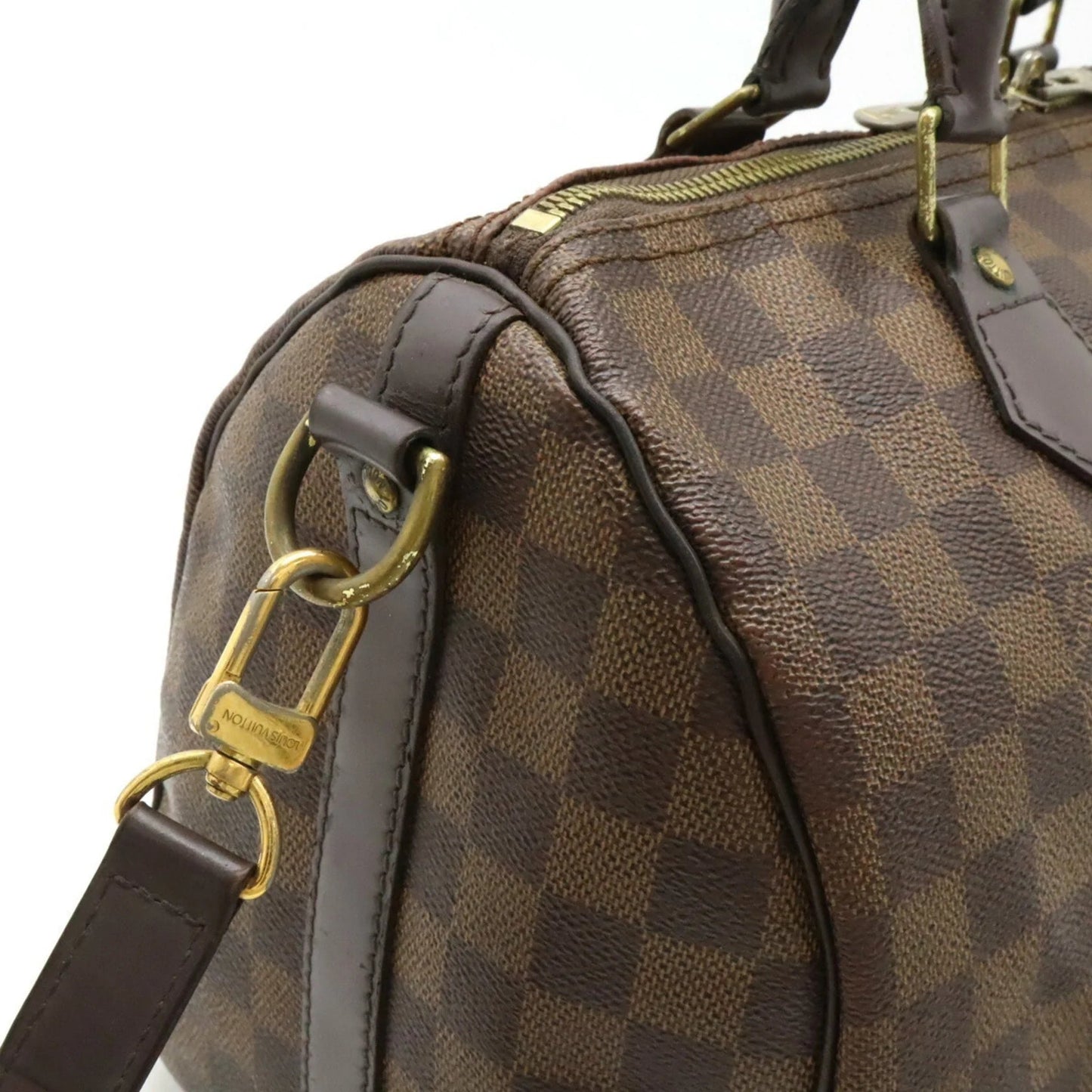 LOUIS VUITTON Damier Speedy Bandouliere 30 Borsa a mano Boston Bag a tracolla N41367 - Etoilux