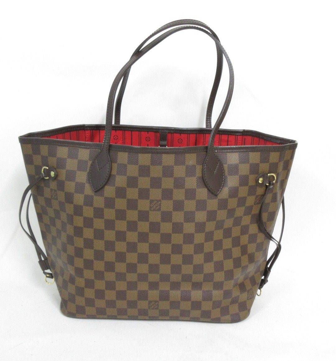 Louis Vuitton – Neverfull MM in tela Damier Ébène – Made in France - Etoilux