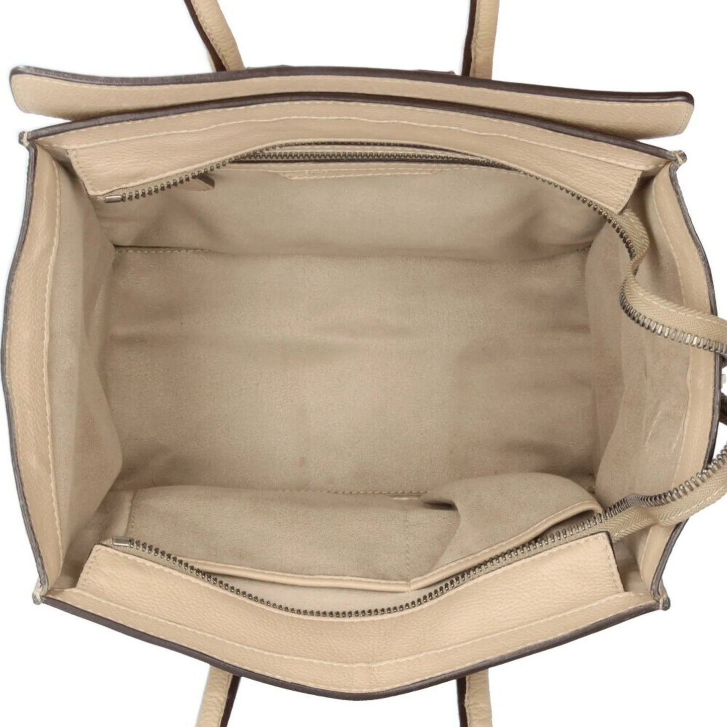 Céline Luggage Micro Tote – Pelle Beige - Etoilux