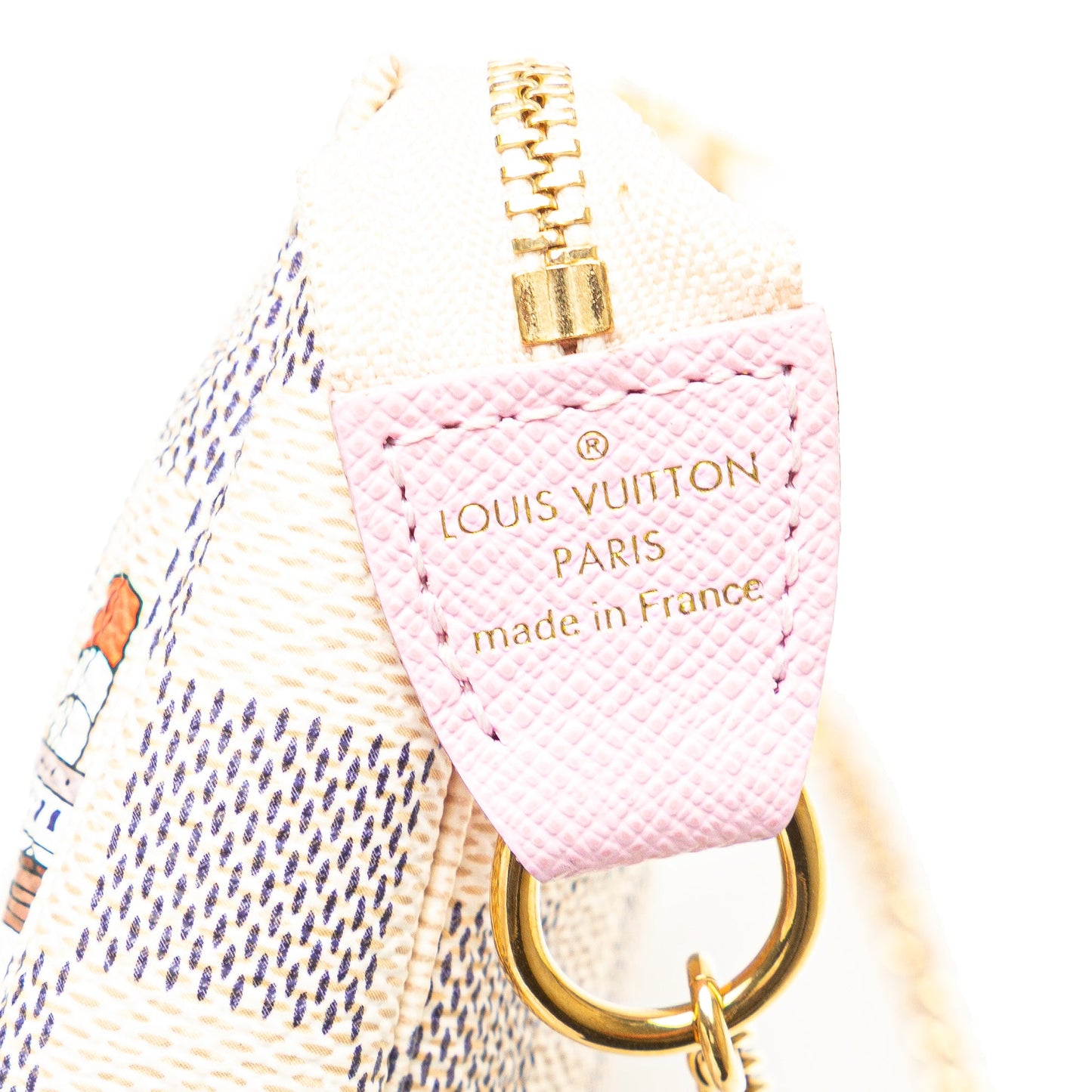 Louis vuitton Accessori Mini Pochette Transatlantic Damier Azur Illustre - Etoilux