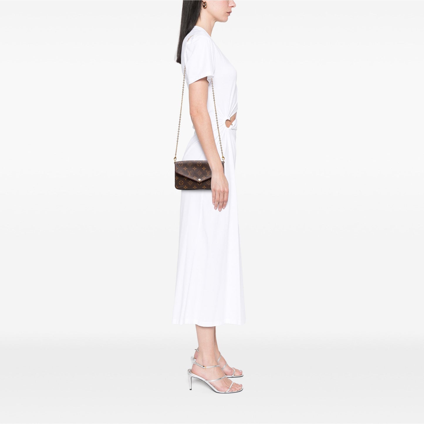 Louis Vuitton Pochette Félicie Monogram – Marrone – 2017 - Etoilux