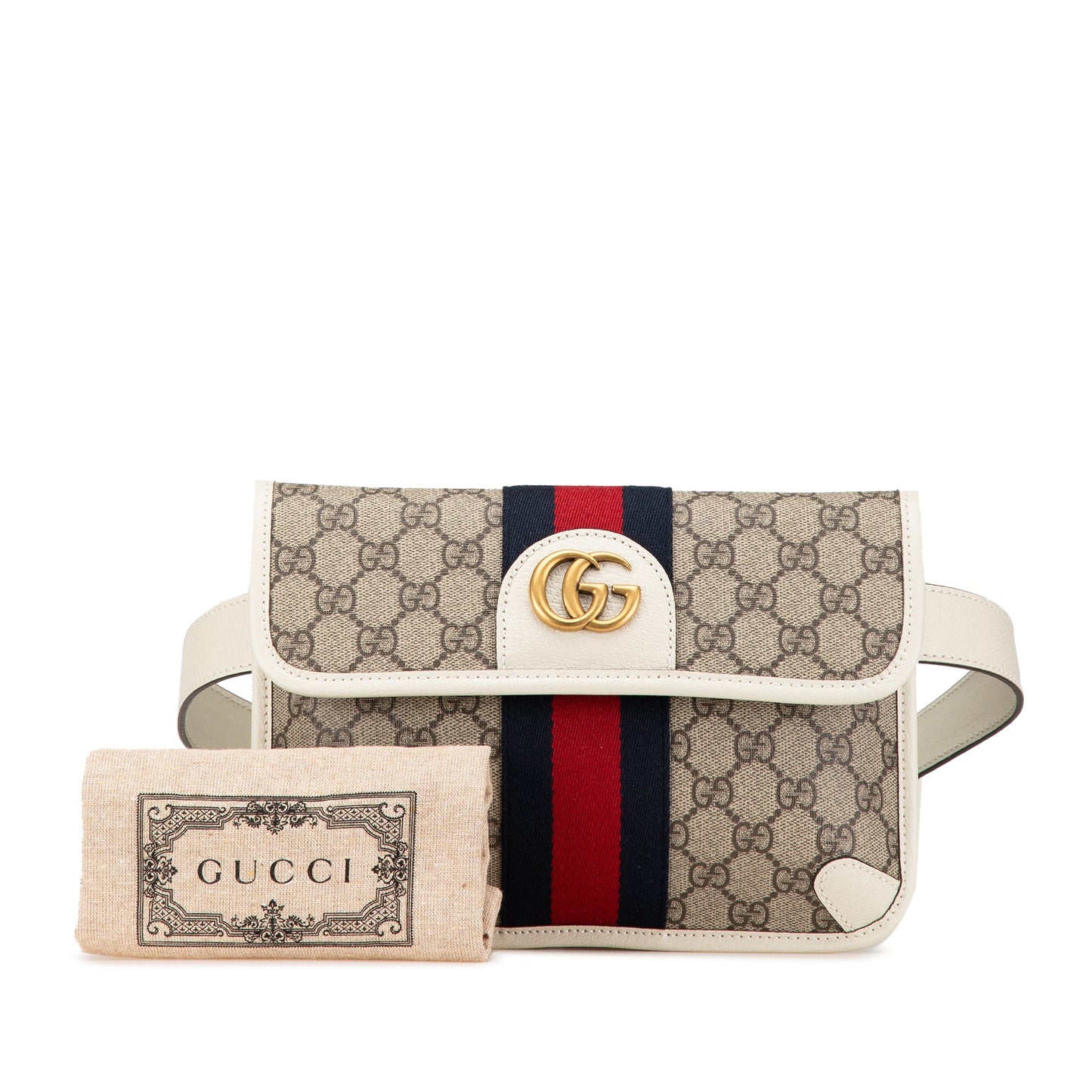Gucci Ophidia GG Belt Bag – Tela GG Supreme con finiture in pelle